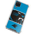 NFL Carolina Panthers Zone Block Galaxy A12 Clear Case