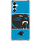 NFL Carolina Panthers Zone Block Galaxy A15 5G Clear Case