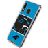 NFL Carolina Panthers Zone Block Galaxy A30 Clear Case