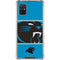 NFL Carolina Panthers Zone Block Galaxy A51 5G Clear Case