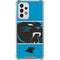 NFL Carolina Panthers Zone Block Galaxy A53 5G Clear Case