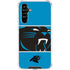 NFL Carolina Panthers Zone Block Galaxy A54 5G Clear Case