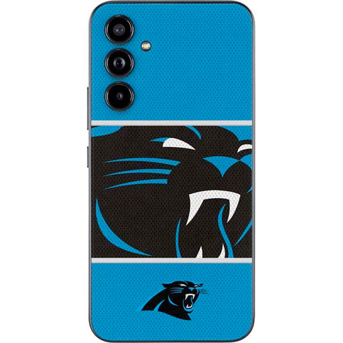 NFL Carolina Panthers Zone Block Galaxy A54 5G Skin