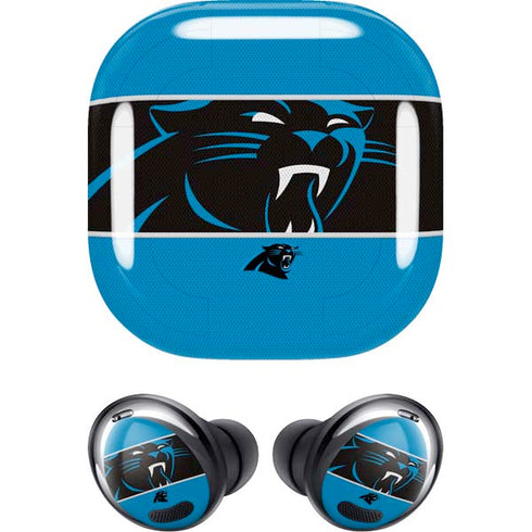 NFL Carolina Panthers Zone Block Galaxy Buds Pro Skin