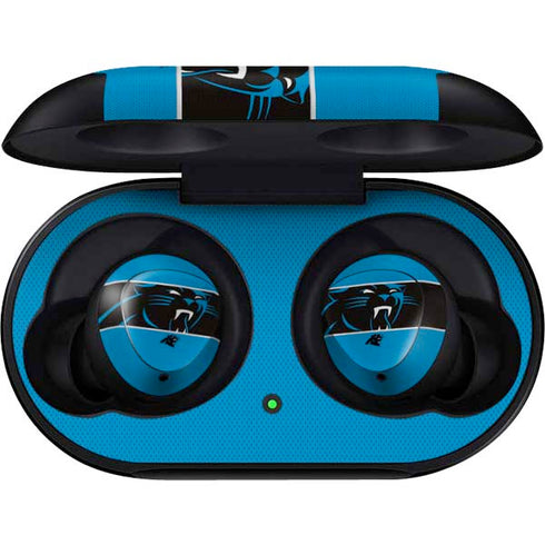 NFL Carolina Panthers Zone Block Galaxy Buds Skin