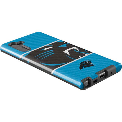 NFL Carolina Panthers Zone Block Galaxy Note 10 Pro Case