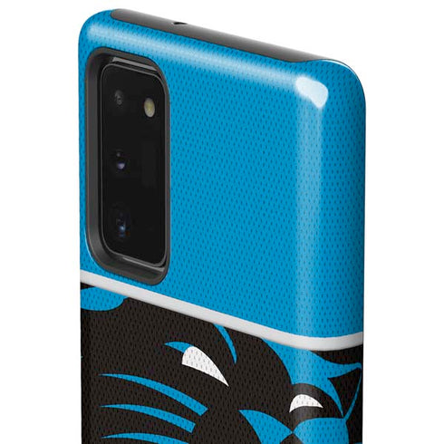 NFL Carolina Panthers Zone Block Galaxy Note20 5G Pro Case