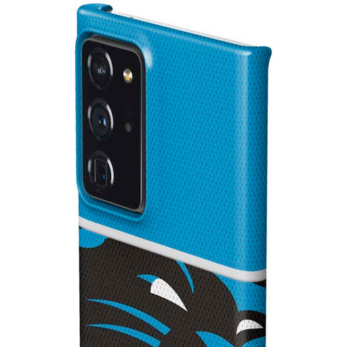 NFL Carolina Panthers Zone Block Galaxy Note20 Ultra 5G Lite Case