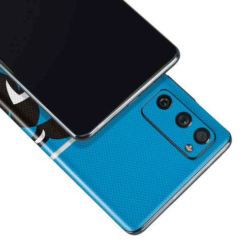 NFL Carolina Panthers Zone Block Galaxy S20 Fan Edition Skin