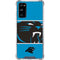 NFL Carolina Panthers Zone Block Galaxy S20 FE Clear Case