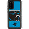 NFL Carolina Panthers Zone Block Galaxy S20 Waterproof Case