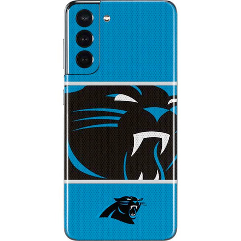 NFL Carolina Panthers Zone Block Galaxy S21 5G Skin