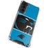 NFL Carolina Panthers Zone Block Galaxy S21 Plus 5G Clear Case
