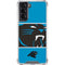 NFL Carolina Panthers Zone Block Galaxy S22 Clear Case