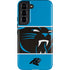 NFL Carolina Panthers Zone Block Galaxy S22 Pro Case