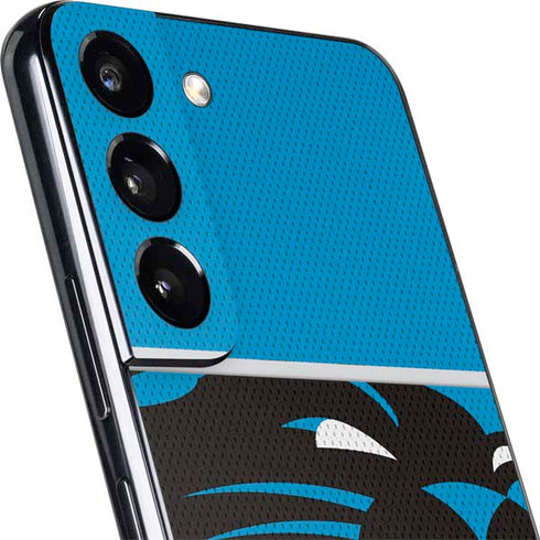 NFL Carolina Panthers Zone Block Galaxy S22 Skin