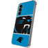 NFL Carolina Panthers Zone Block Galaxy S24 Plus Clear Case