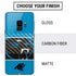 NFL Carolina Panthers Zone Block Galaxy S9 Skin