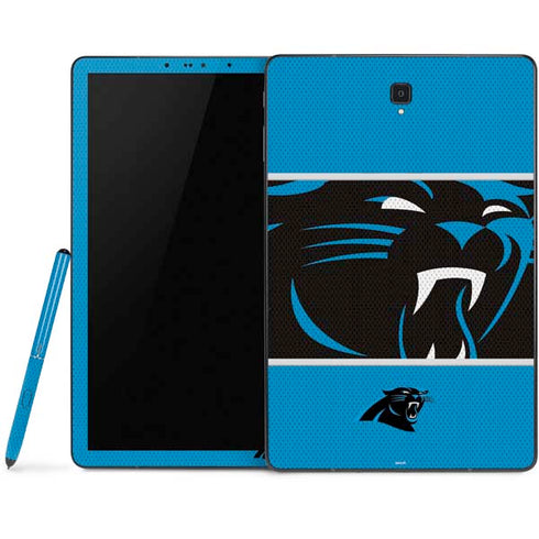 NFL Carolina Panthers Zone Block Samsung Galaxy Tab Skin