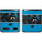 NFL Carolina Panthers Zone Block Galaxy Z Flip Skin