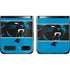 NFL Carolina Panthers Zone Block Galaxy Z Flip Skin