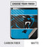 NFL Carolina Panthers Zone Block Galaxy Z Flip Skin