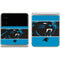 NFL Carolina Panthers Zone Block Galaxy Z Flip3 5G Skin