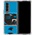 NFL Carolina Panthers Zone Block Galaxy Z Fold4 5G Clear Case