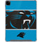 NFL Carolina Panthers Zone Block iPad Pro 12.9in (2020) Clear Case