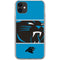 NFL Carolina Panthers Zone Block iPhone 11 Clear Case