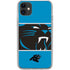 NFL Carolina Panthers Zone Block iPhone 11 Clear Case
