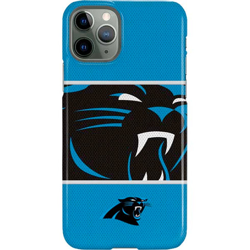 NFL Carolina Panthers Zone Block iPhone 11 Pro Lite Case