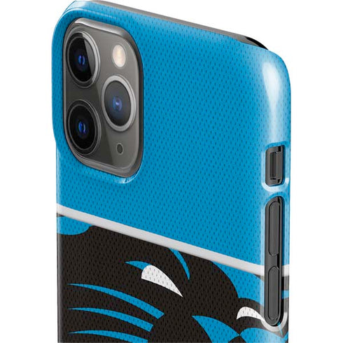 NFL Carolina Panthers Zone Block iPhone 11 Pro Lite Case