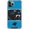 NFL Carolina Panthers Zone Block iPhone 11 Pro Max Clear Case