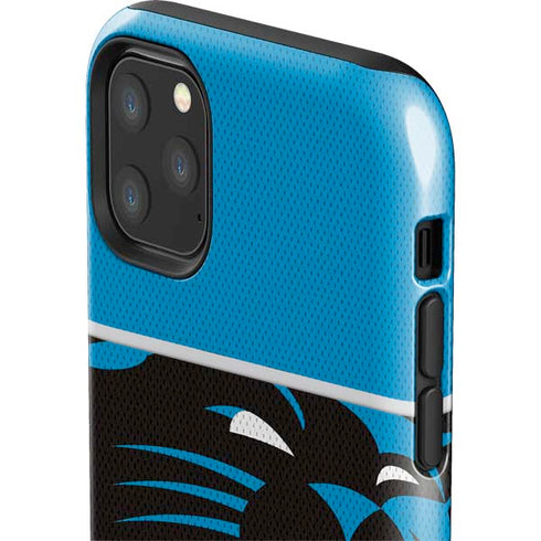 NFL Carolina Panthers Zone Block iPhone 11 Pro Max Impact Case