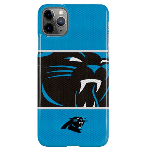 NFL Carolina Panthers Zone Block iPhone 11 Pro Max Lite Case