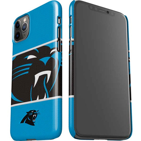NFL Carolina Panthers Zone Block iPhone 11 Pro Max Lite Case