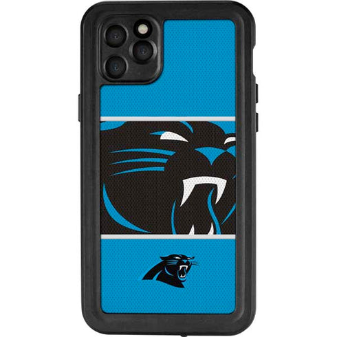 NFL Carolina Panthers Zone Block iPhone 11 Pro Max Waterproof Case