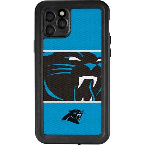 NFL Carolina Panthers Zone Block iPhone 11 Pro Waterproof Case