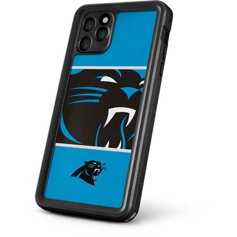 NFL Carolina Panthers Zone Block iPhone 11 Pro Waterproof Case