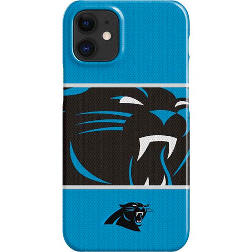 NFL Carolina Panthers Zone Block iPhone 12 Mini Lite Case