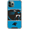 NFL Carolina Panthers Zone Block iPhone 12 Pro Clear Case