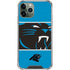 NFL Carolina Panthers Zone Block iPhone 12 Pro Clear Case