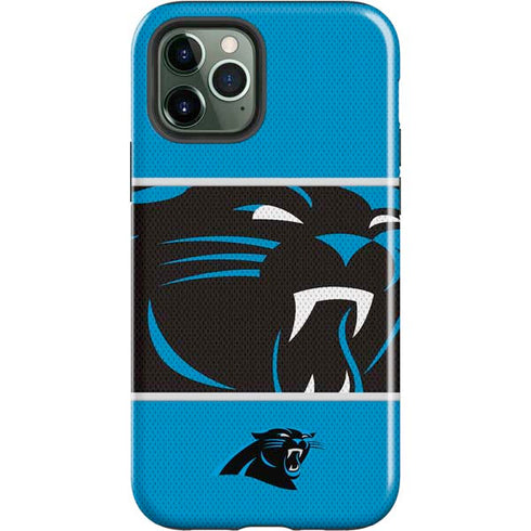 NFL Carolina Panthers Zone Block iPhone 12 Pro Impact Case