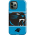 NFL Carolina Panthers Zone Block iPhone 12 Pro Impact Case