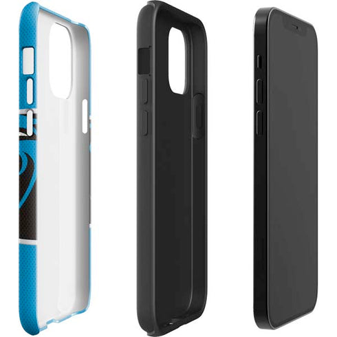 NFL Carolina Panthers Zone Block iPhone 12 Pro Impact Case
