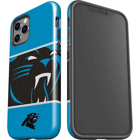 NFL Carolina Panthers Zone Block iPhone 12 Pro Impact Case
