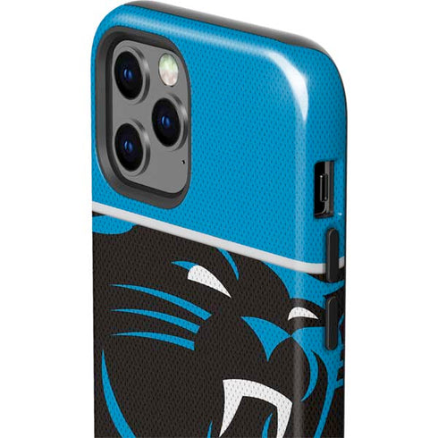 NFL Carolina Panthers Zone Block iPhone 12 Pro Max Impact Case