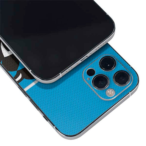 NFL Carolina Panthers Zone Block iPhone 12 Pro Max Skin