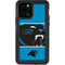 NFL Carolina Panthers Zone Block iPhone 12 Pro Waterproof Case
